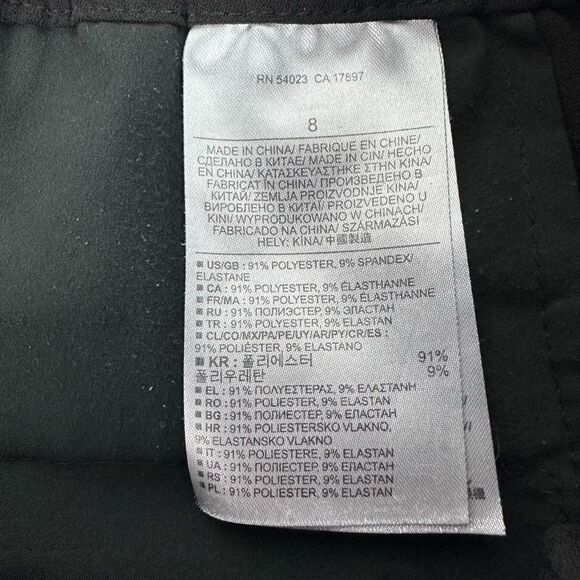 Banana Republic Womens size 8 Black Drapey Jogger Pant 186091 - Picture 9 of 10